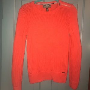 Orange Sweater